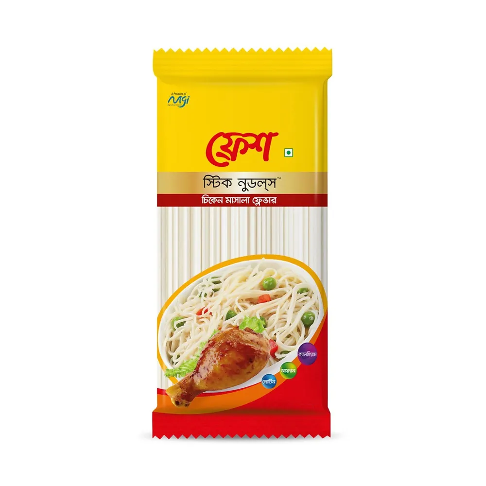 Fresh Stick Noodles Chicken Masala