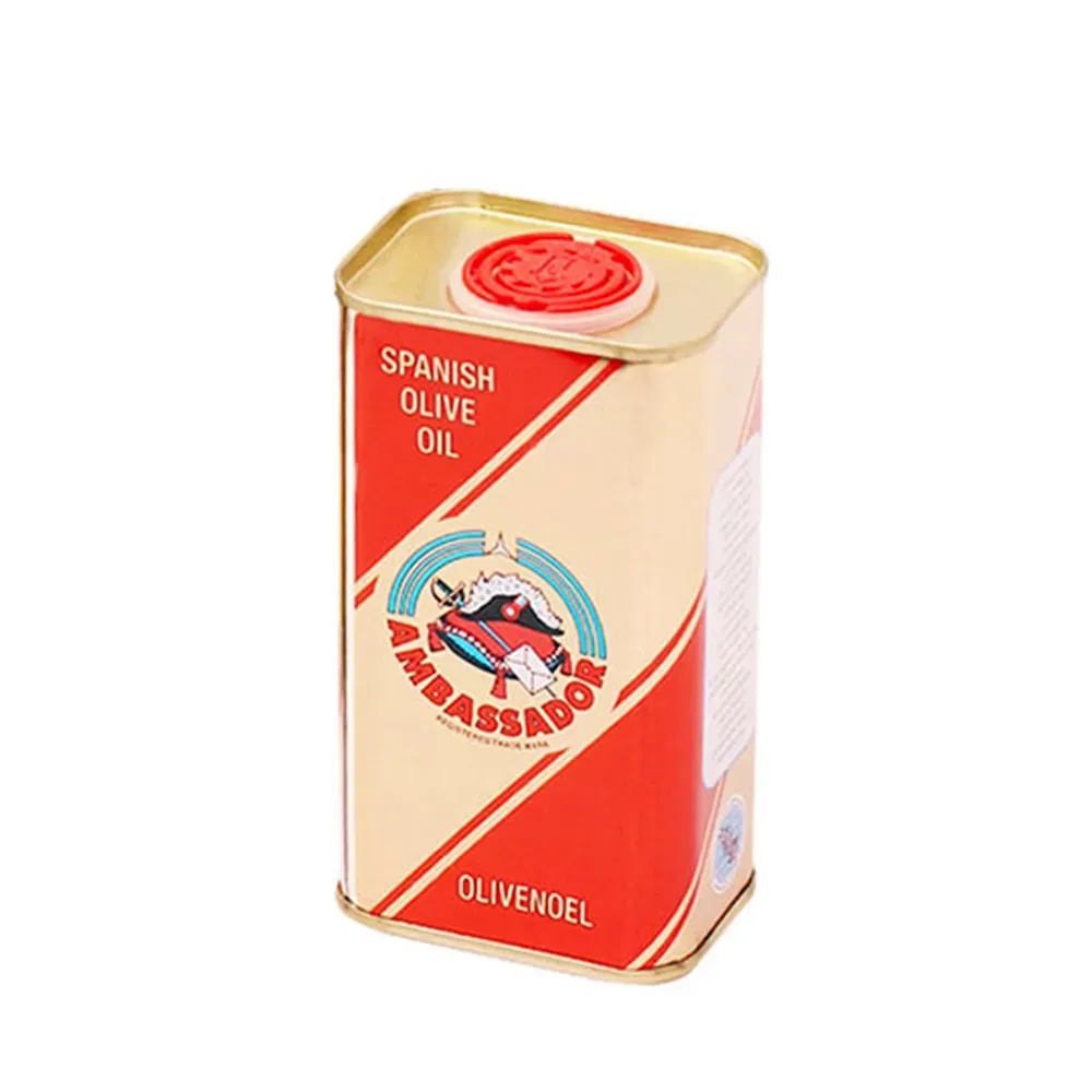 Ambassador Spanish Olive Oil Can