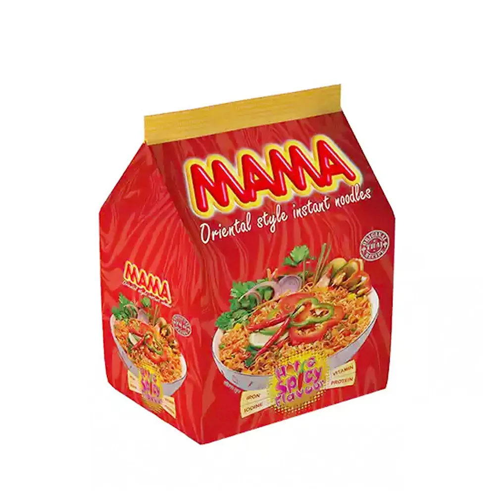 Mama Instant Noodles (Hot & Spicy Flavour) 4 pcs